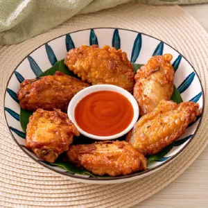 ไก่ปีกกลางทอด
